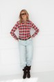 Koszula_krata_flanelowa_LaWoman_Navy_Red_taliowana_02.jpg